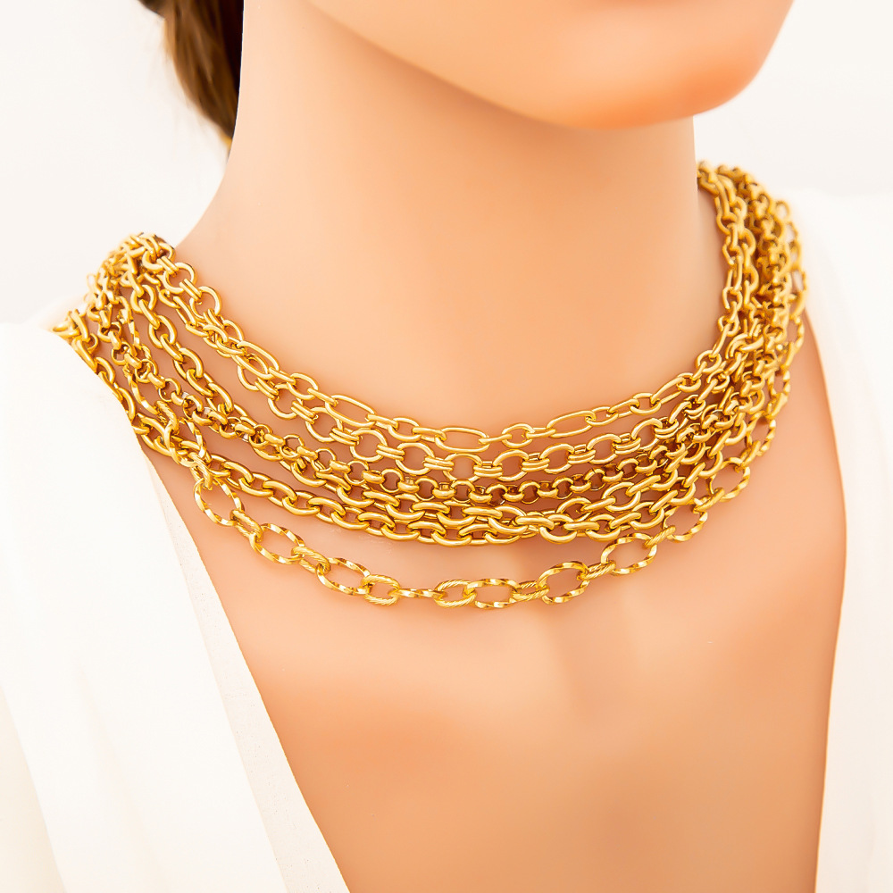 Handmade Pendant 18K Gold Color-preserving Bracelet