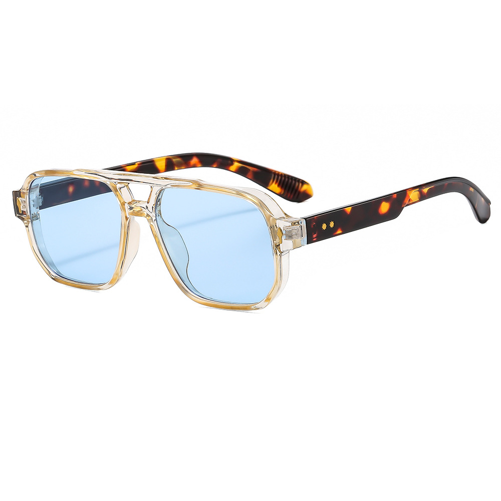 Retro Casual Sunglasses Fashion Double Beam Mi Nail Sunglasses