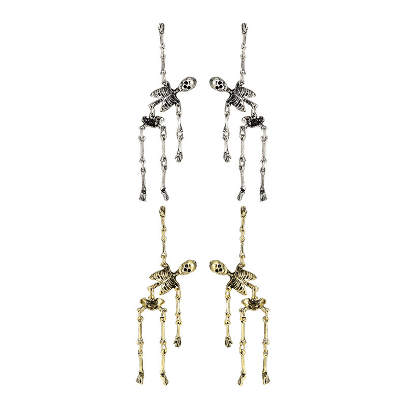 Personalized Skull Frame Earrings Exaggerated