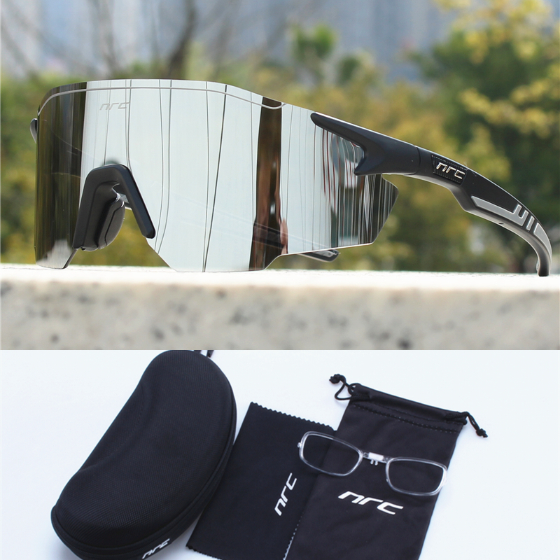 Ultra-light Frameless Photochromic Cycling Glasses For Mountaineering