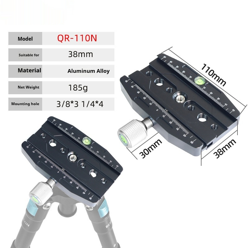 Universal Quick Shoe Clamp Pedestal Tripod PTZ Accessories