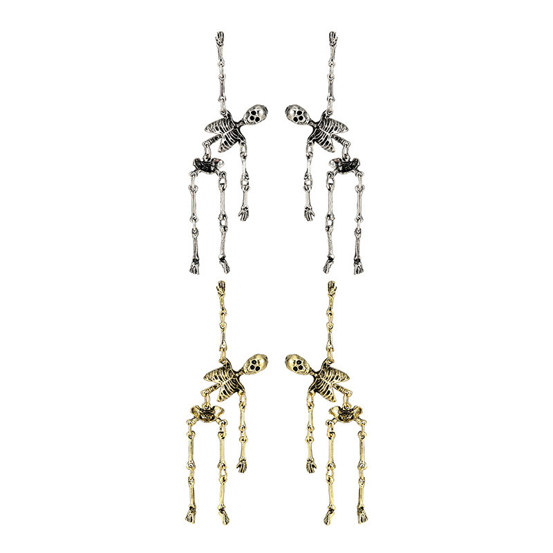 Personalized Skull Frame Earrings Exaggerated