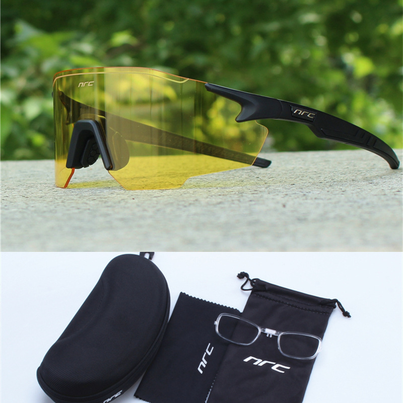 Ultra-light Frameless Photochromic Cycling Glasses For Mountaineering