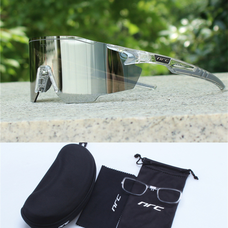 Ultra-light Frameless Photochromic Cycling Glasses For Mountaineering