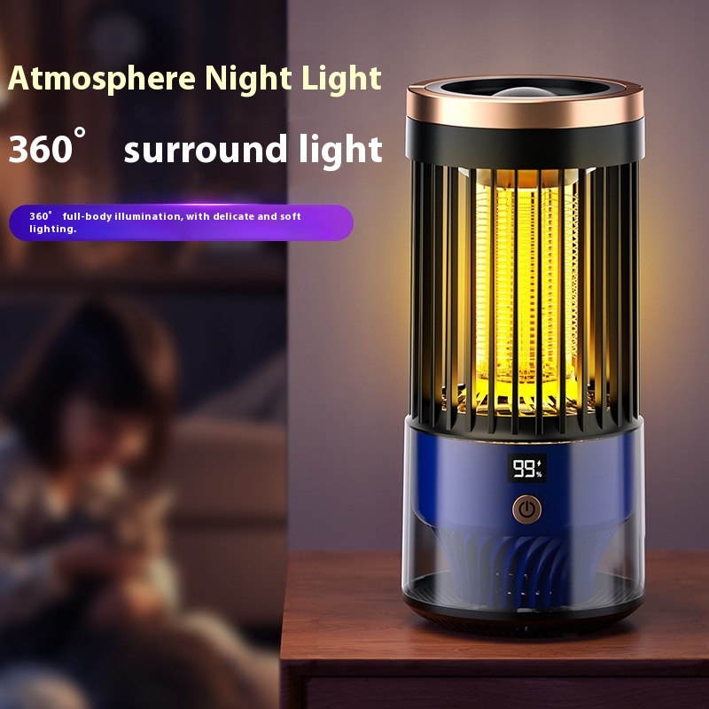 New Charging Household Outdoor Electric Lure Catch Insect Mosquito Killing Lamp