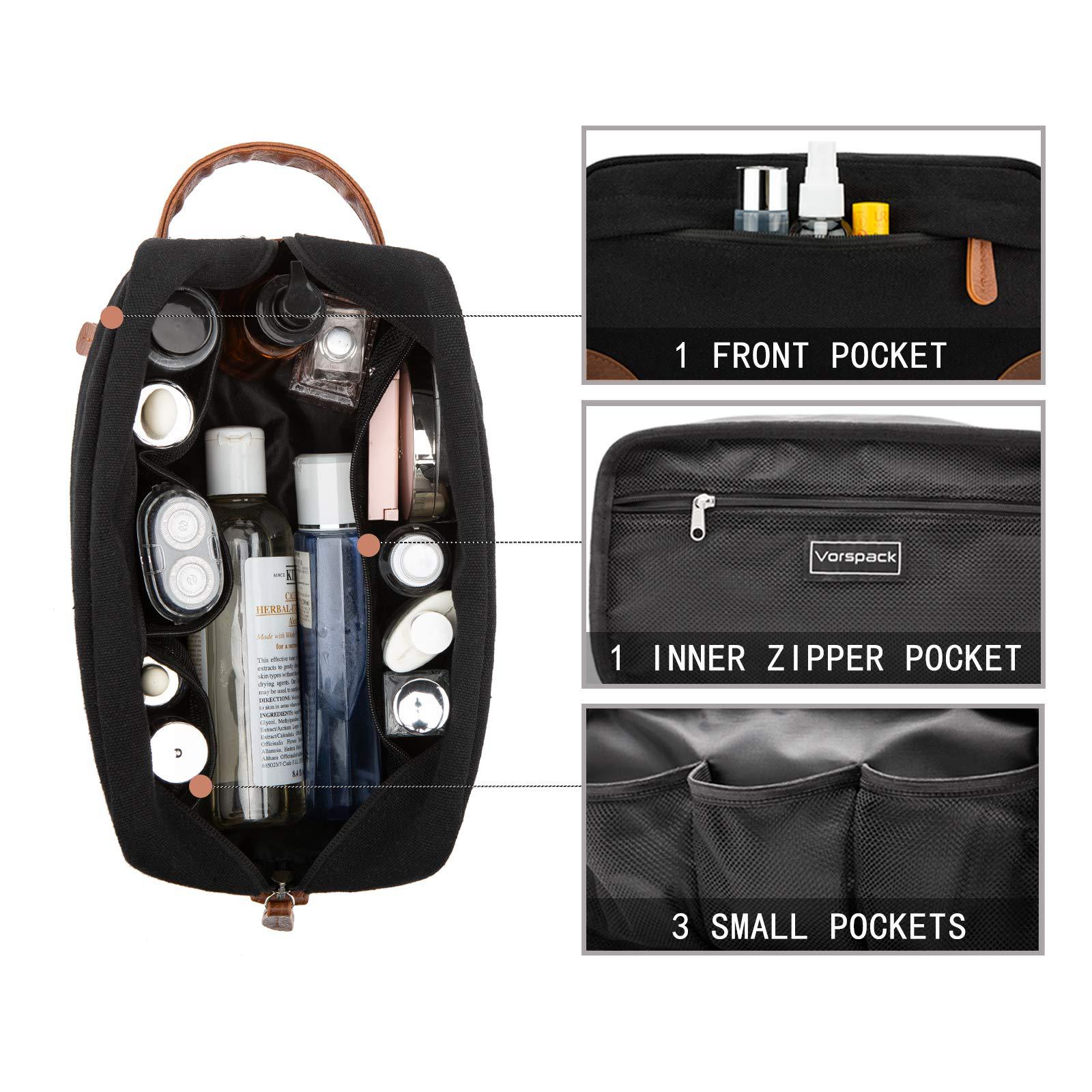 New Men's Toiletry Portable Large Capacity Portable Cosmetic Bag Retro Waterproof