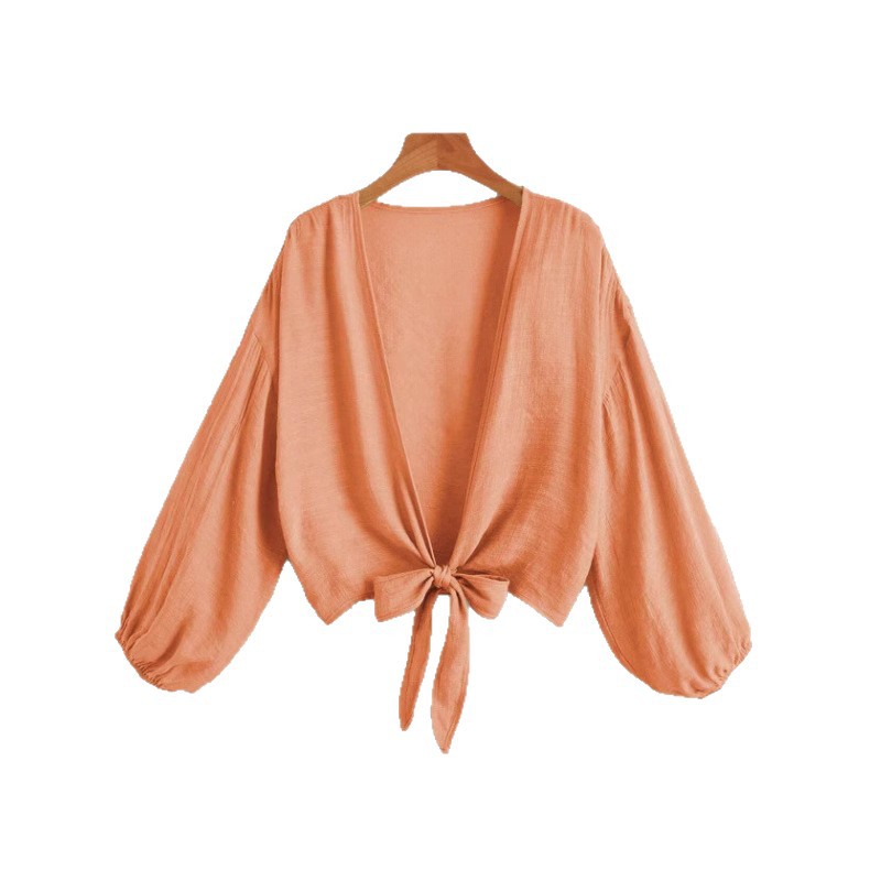 Fashion Pure Color Bikini Beach Cover-up Women