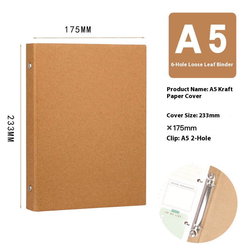 Retro Kraft Paper A4A5 Shell