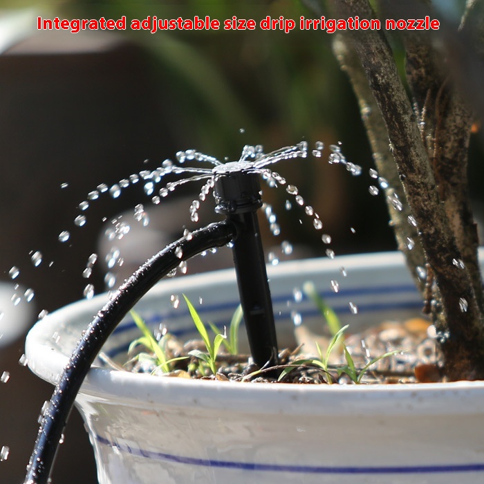 Simple Outdoor Adjustable Plastic Short Drip Head