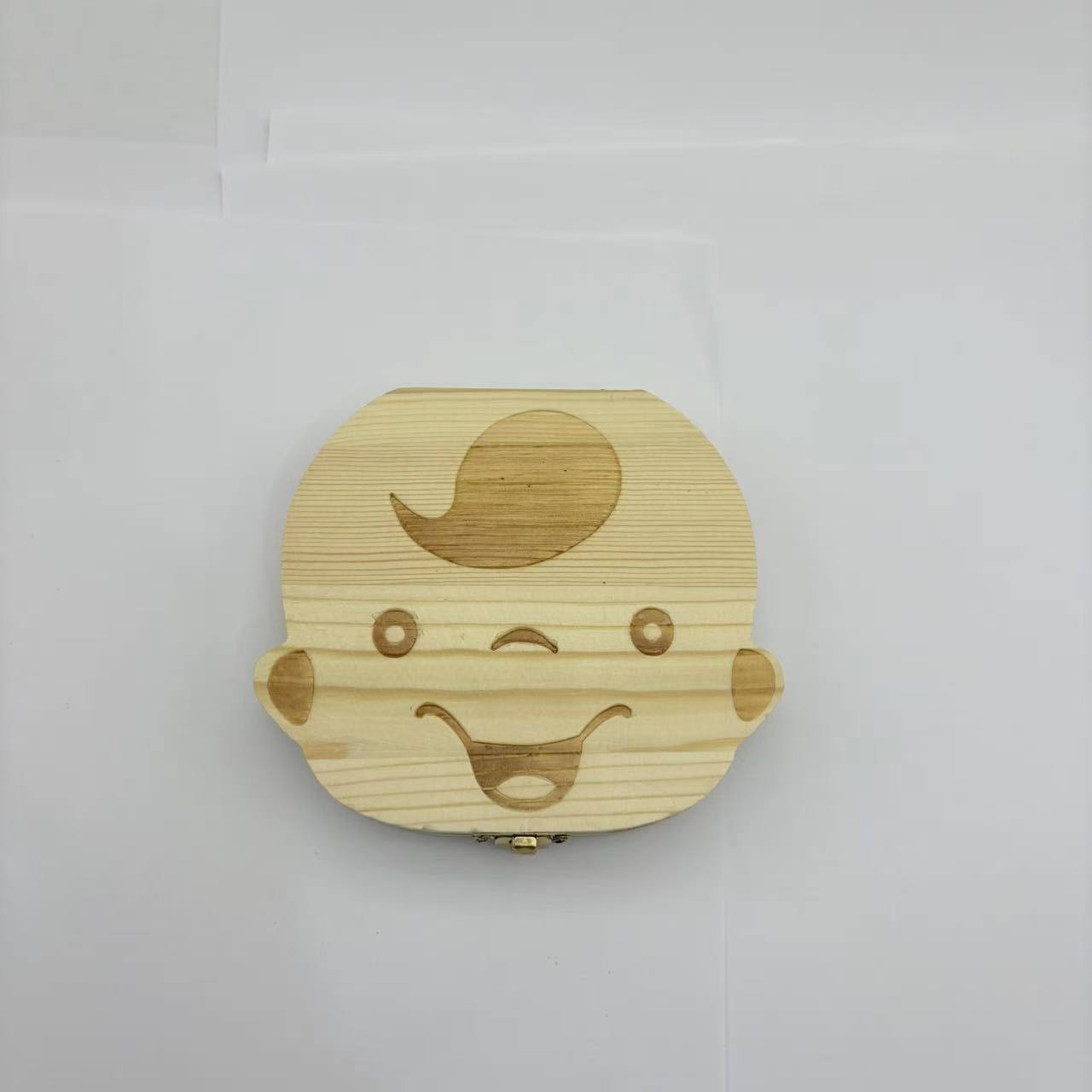 Wooden Fetal Hair Umbilical Cord Teeth Storage Box
