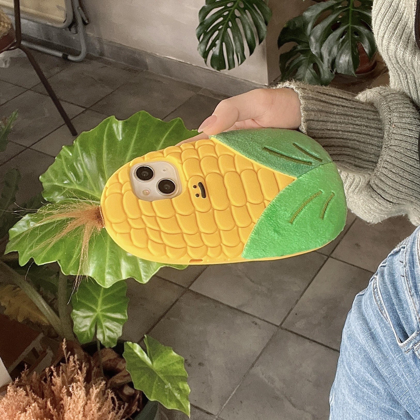 Creative Corn Mobile Phone Protective Cover