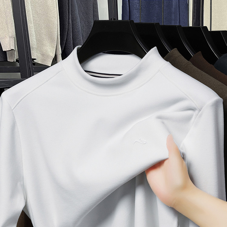 Crew Neck Casual Loose Long Sleeve Men's T-shirt