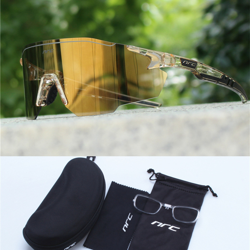 Ultra-light Frameless Photochromic Cycling Glasses For Mountaineering