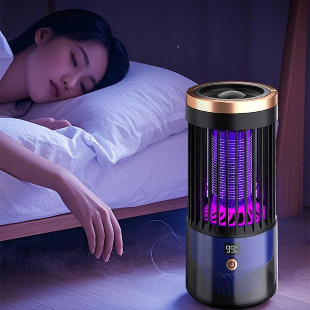 New Charging Household Outdoor Electric Lure Catch Insect Mosquito Killing Lamp