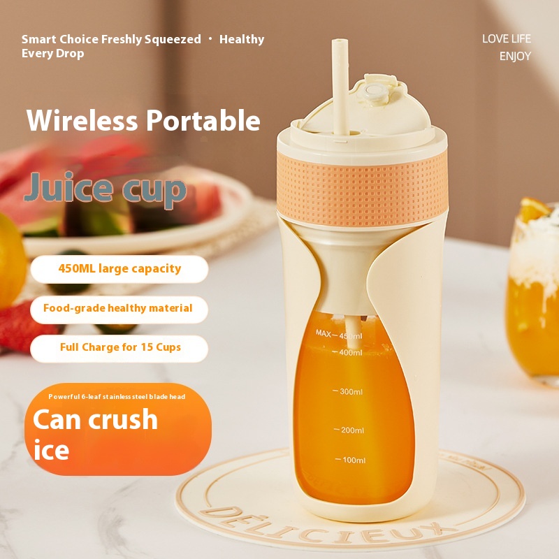 Portable Small Wireless Multi-function Electric Fresh Fruit And Vegetable Juice Cup