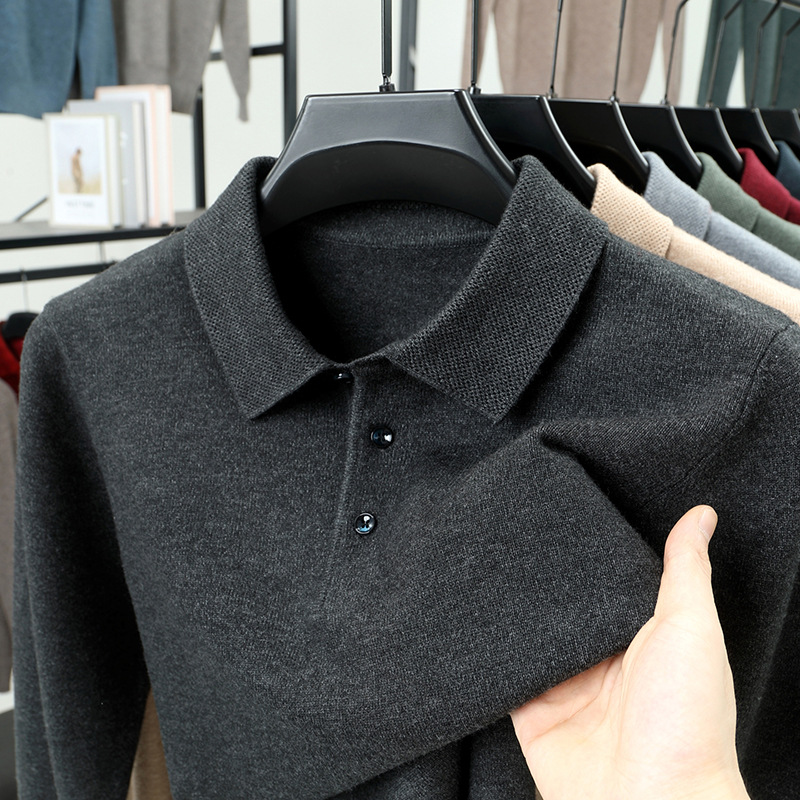 Men's Sweater Versatile Top Bottoming Shirt