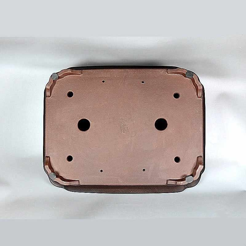 Red Porcelain Bonsai Big Flowerpot Full Manual