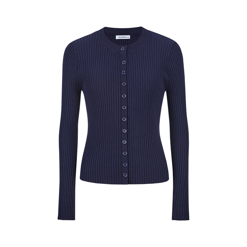 Casual Women's Single-breasted Knitted Cardigan Jacket Inner Vest