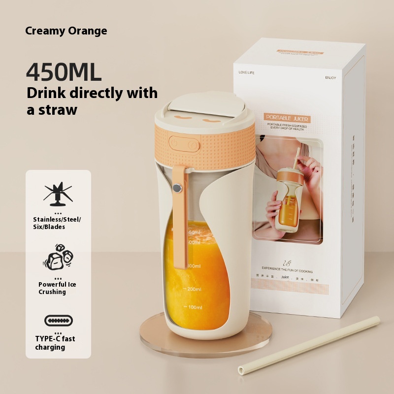 Portable Small Wireless Multi-function Electric Fresh Fruit And Vegetable Juice Cup